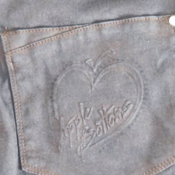 Apple Bottoms jeans brown women's size 24 - Picture 13 of 14